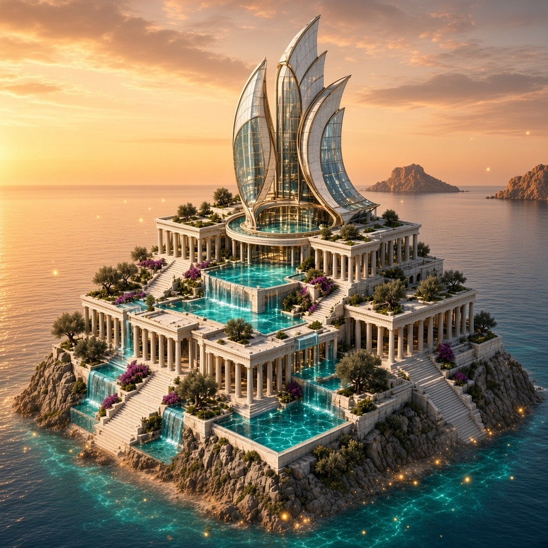 Poseidon Sky Citadel โ Porto Rafti