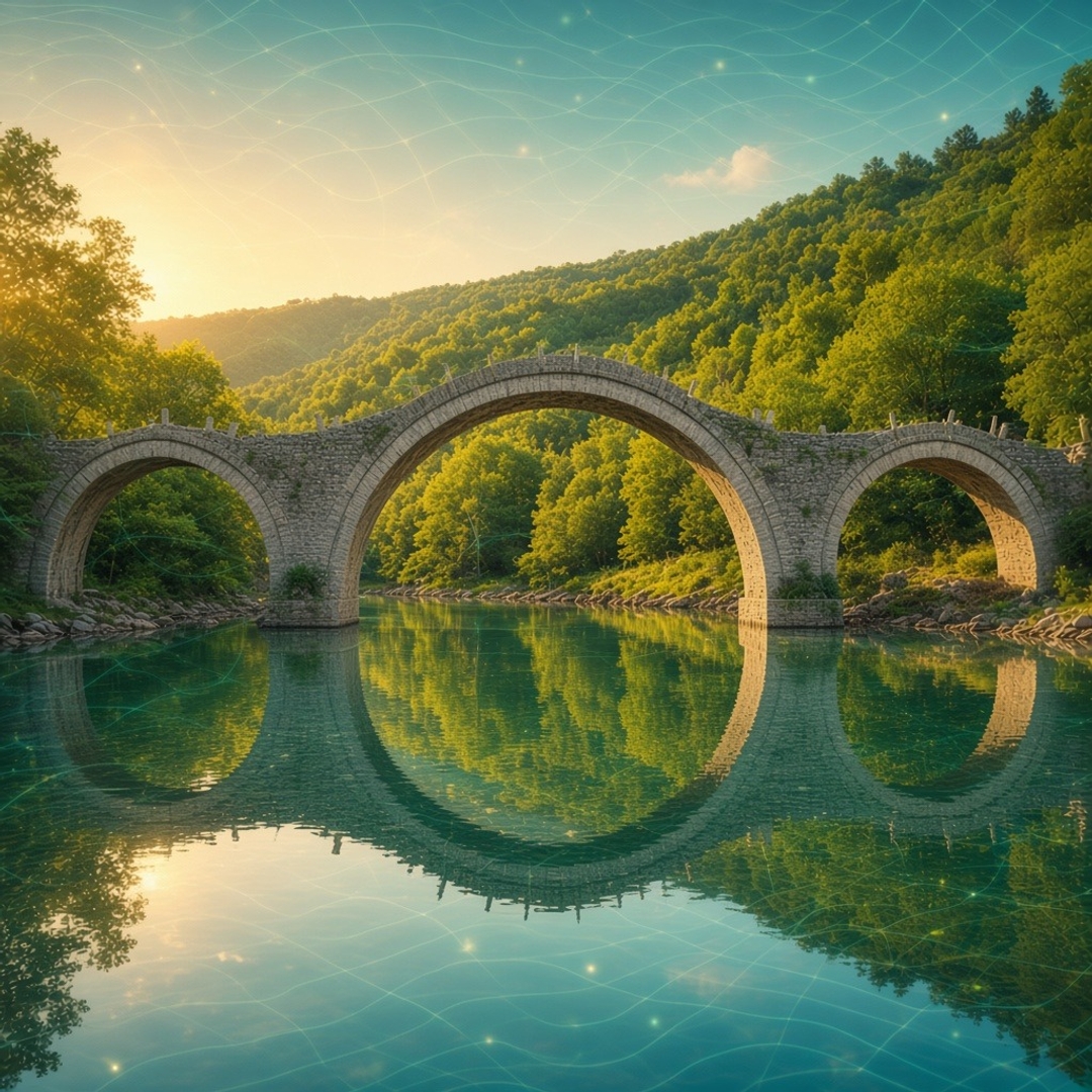 Plakida (Kalogeriko) Stone Bridge โ Zagori
